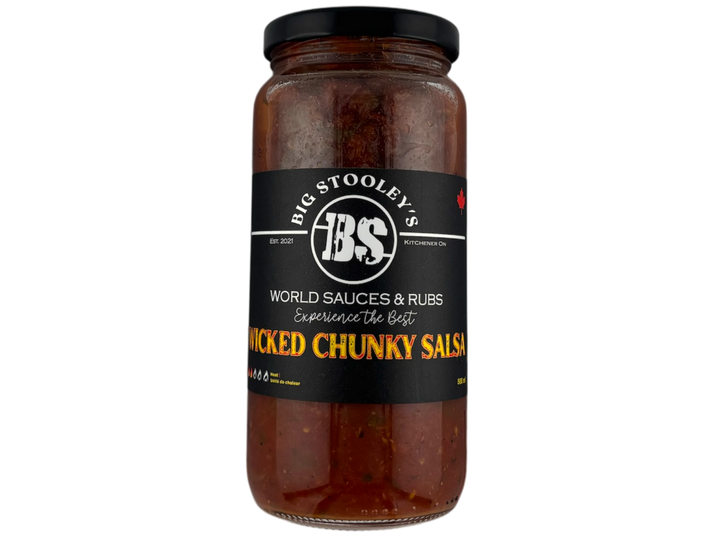 Wicked Chunky Medium Salsa - Big Stooley's