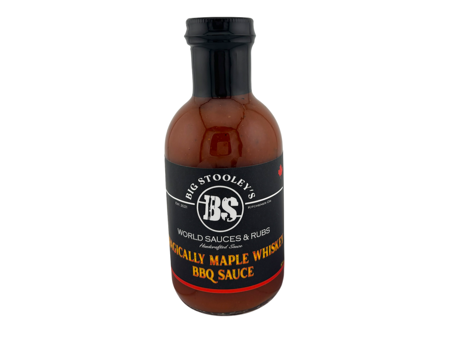 Tragically Maple Whiskey BBQ Sauce - Big Stooley's