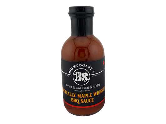 Tragically Maple Whiskey BBQ Sauce - Big Stooley's