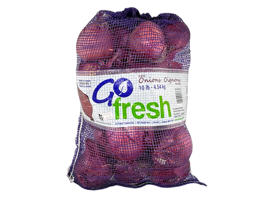 10lb bag Red Onions - Local