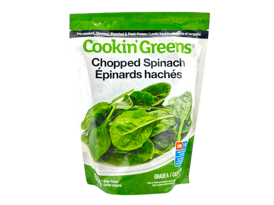 Chopped Spinach 500g - Frozen