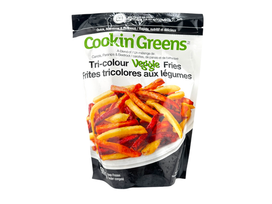 Cookin' Greens Tricolour Veggie Fries - Frozen