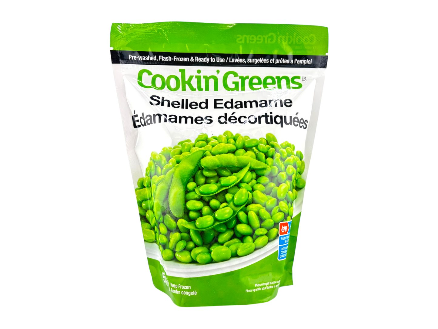 Cookin' Greens Shelled Edamame - Frozen