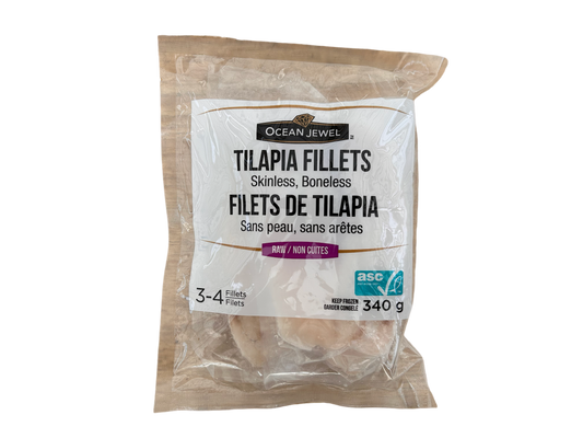 Tilapia Fillets - skinless