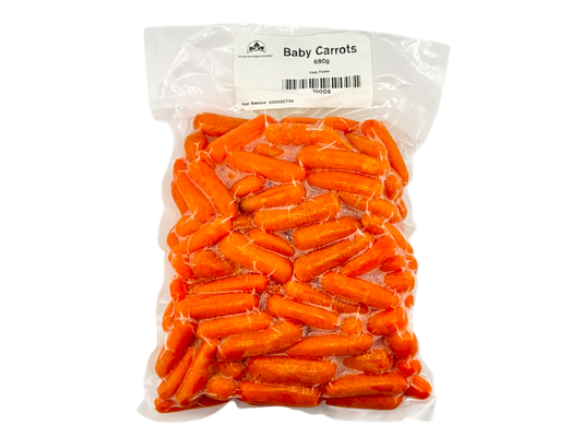 Frozen Baby Carrots - 680g