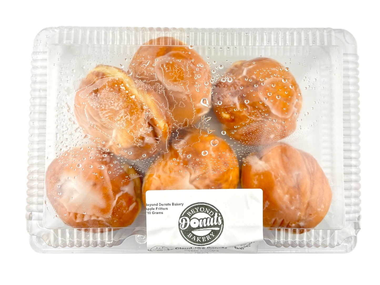 6 Pack of Apple Fritters - Beyond Donuts