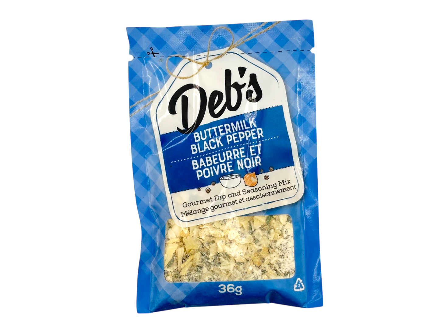 Buttermilk Black Pepper Dip Mix - Deb's Dips