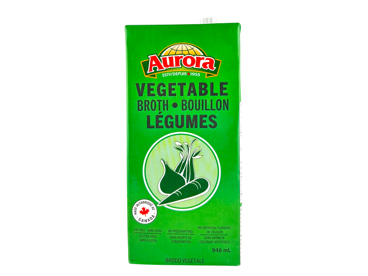 Aurora Vegetable Broth - 946ml