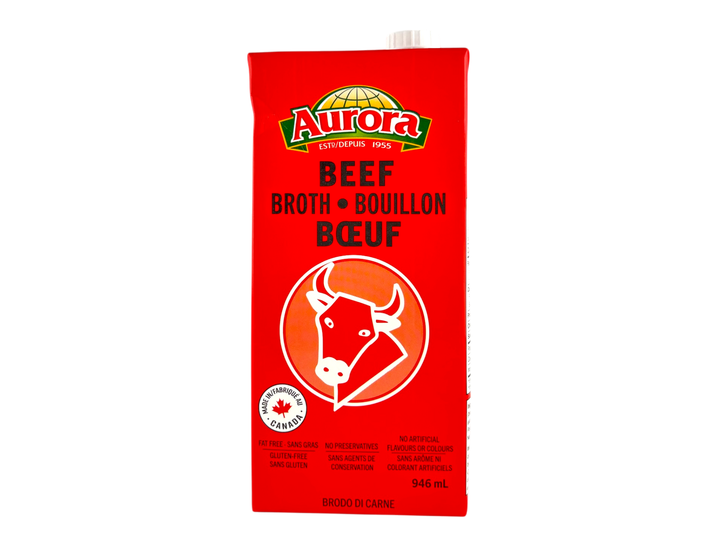 Aurora Beef Broth - 946ml