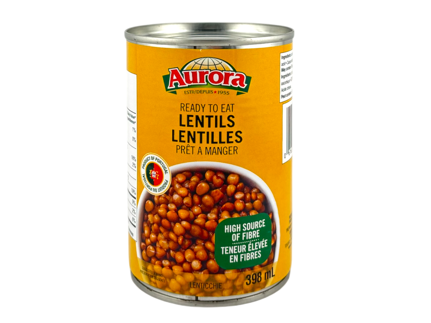 Aurora Canned Lentils - 398ml