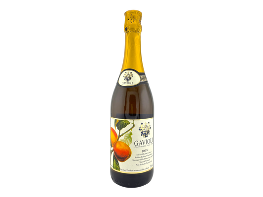 Gavioli Sparkling Peach Grape Juice - 750ml