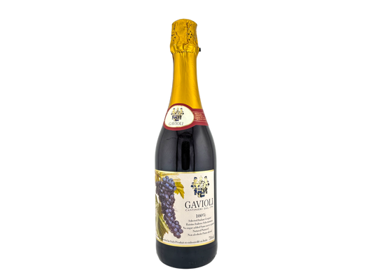 Gavioli Sparkling Red Grape Juice - 750ml