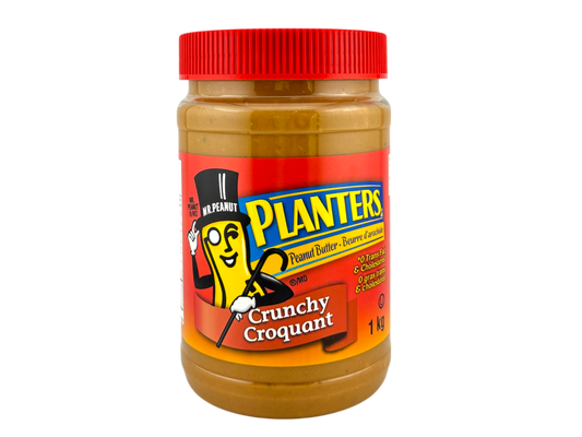 Planters Crunchy Peanut Butter - 1kg