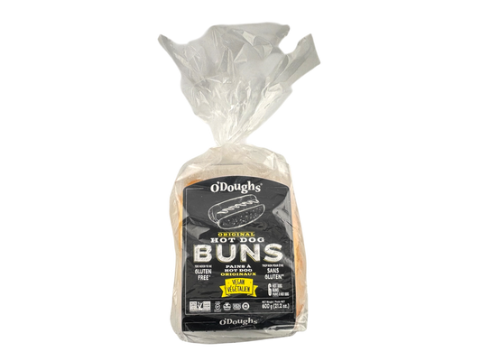 O'Doughs Gluten Free Deluxe Hot Dog Buns - 600g - Frozen