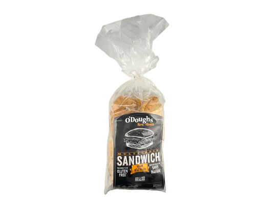 O'Doughs Gluten Free Multigrain Sandwich Thins - 510g - Frozen