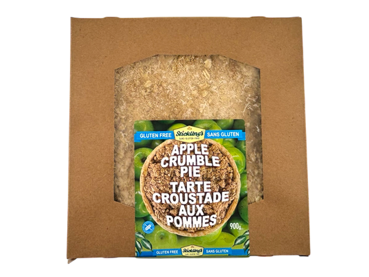 Stickling's Gluten Free Apple Crumble Pie - Frozen