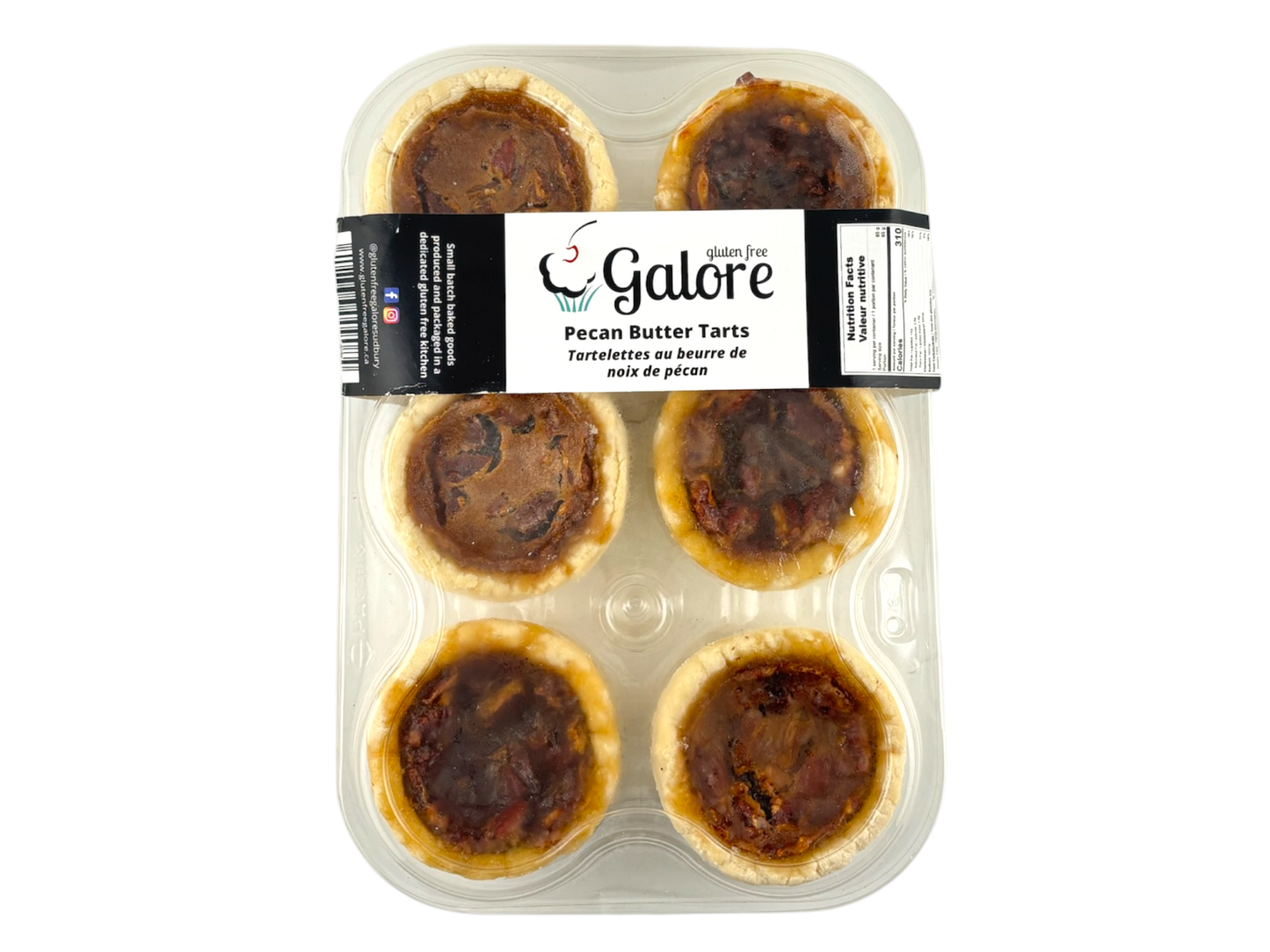 Gluten Free Pecan Butter Tarts - Galore