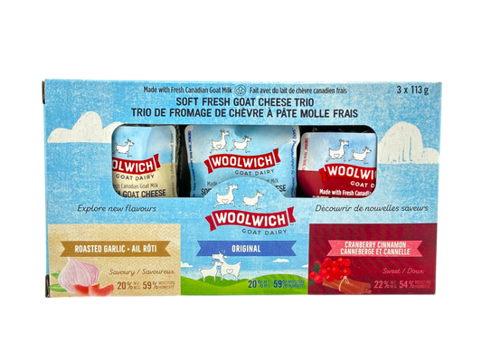 Woolwich Soft Fresh Goat Cheese Party Pack