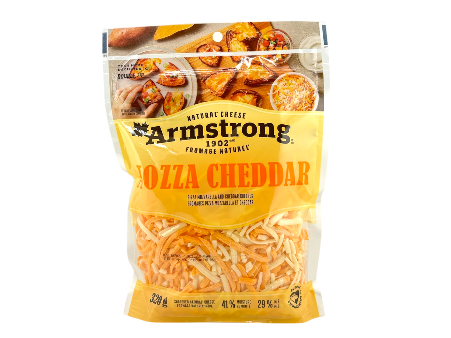 Armstrong Shredded Mozza-Cheddar Blend - 320g