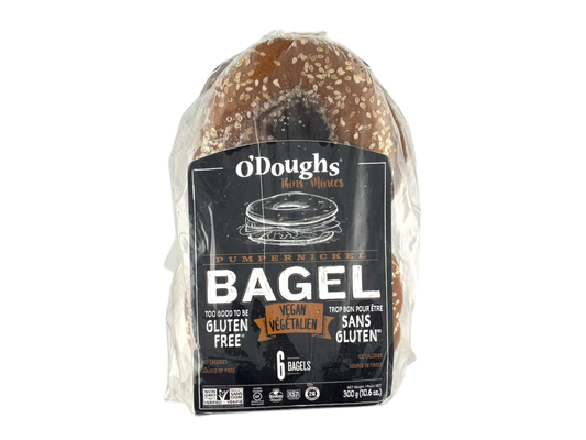 O'Doughs Gluten Free Original Pumpernickel Thins - 300g - Frozen