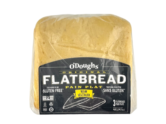 O'Doughs Gluten Free Original Flatbreads - 405g - Frozen