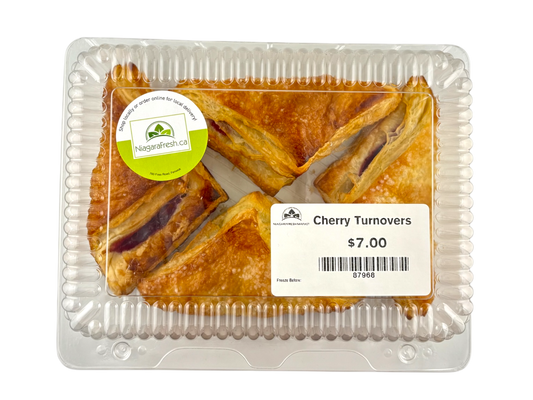 Homemade Cherry Turnovers - 4 Pack