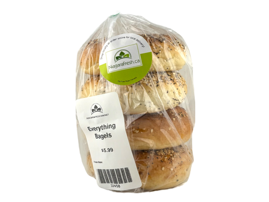 Homemade Everything Bagels - 4 Pack