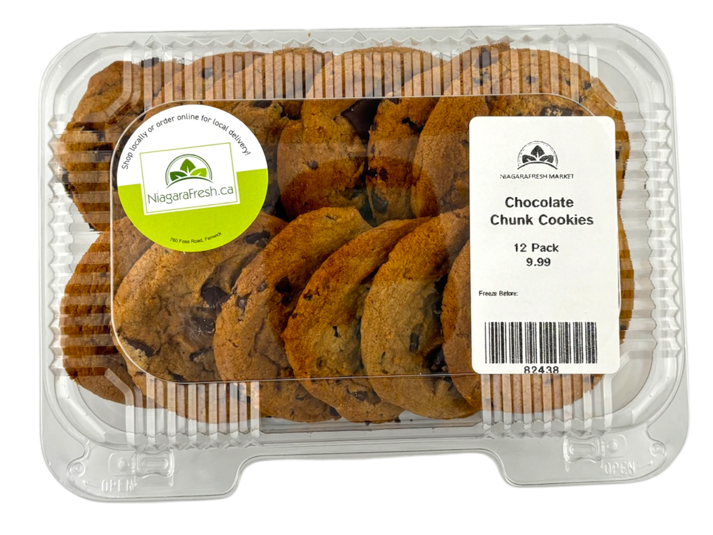 Frozen Homemade Chocolate Chunk Cookies - 5 pack