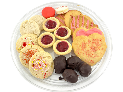 Valentine's Baked Goods Party Platter