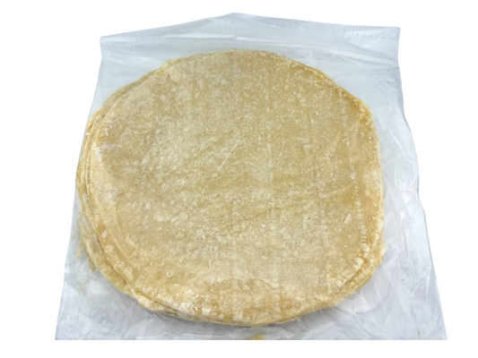 6” White Flour Tortillas - Frozen