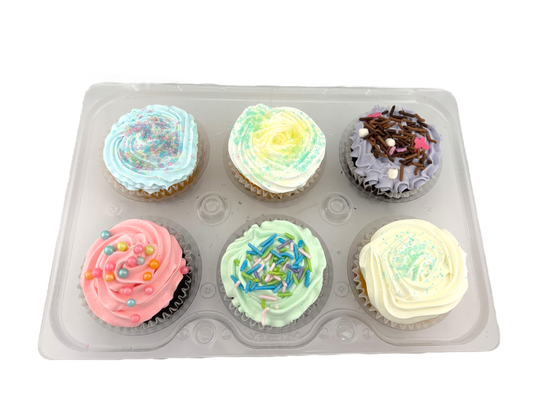 Homemade Assorted Cupcakes - 6 Pack