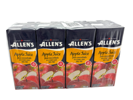 Allens Apple Juice Boxes - 8x200ml
