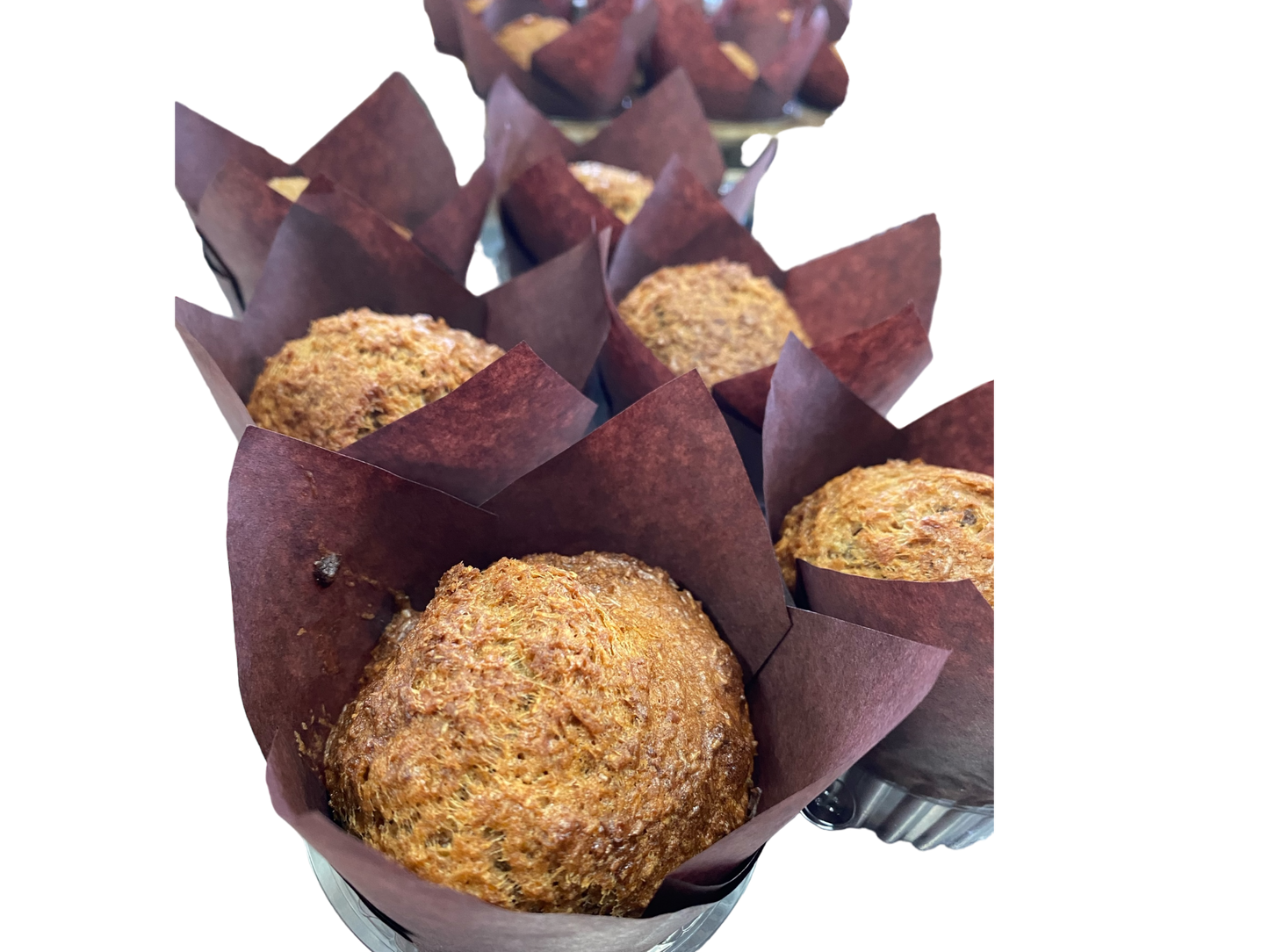 Homemade Raisin Bran Muffins - 6 Pack