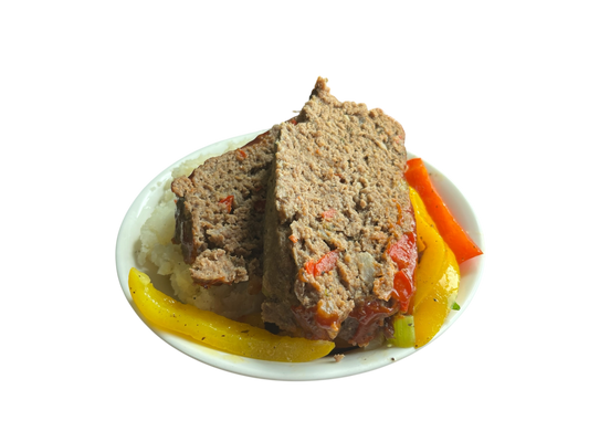Meatloaf with Mashed Potatoes