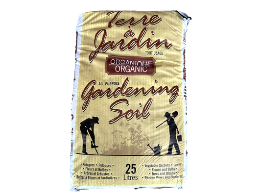 Organic All purpose gardening soil 25L
