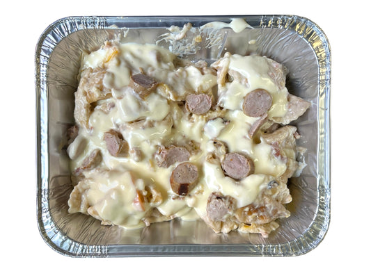 Cheddar Cheese Pierogies with Sausage - 2kg