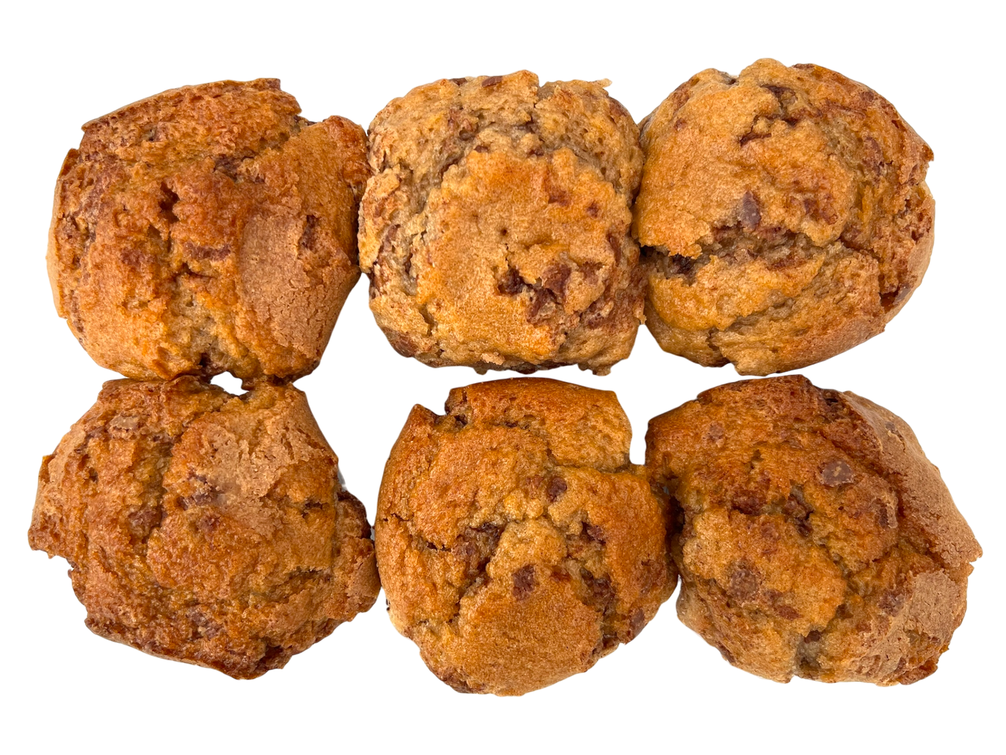 Homemade Deluxe Cinnamon Chip Muffins - 6 Pack