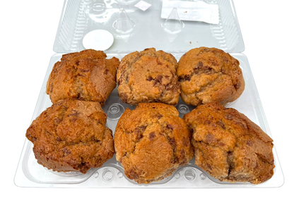 Homemade Deluxe Cinnamon Chip Muffins - 6 Pack