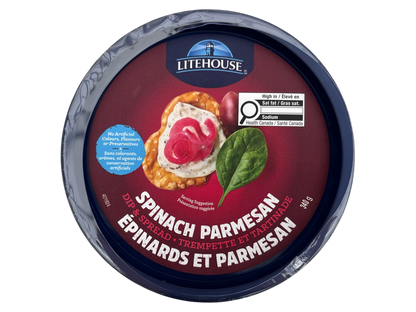Spinach Parmesan Dip - Litehouse - 340g