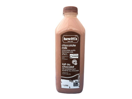 Hewitt's Chocolate Milk- 1L Carton