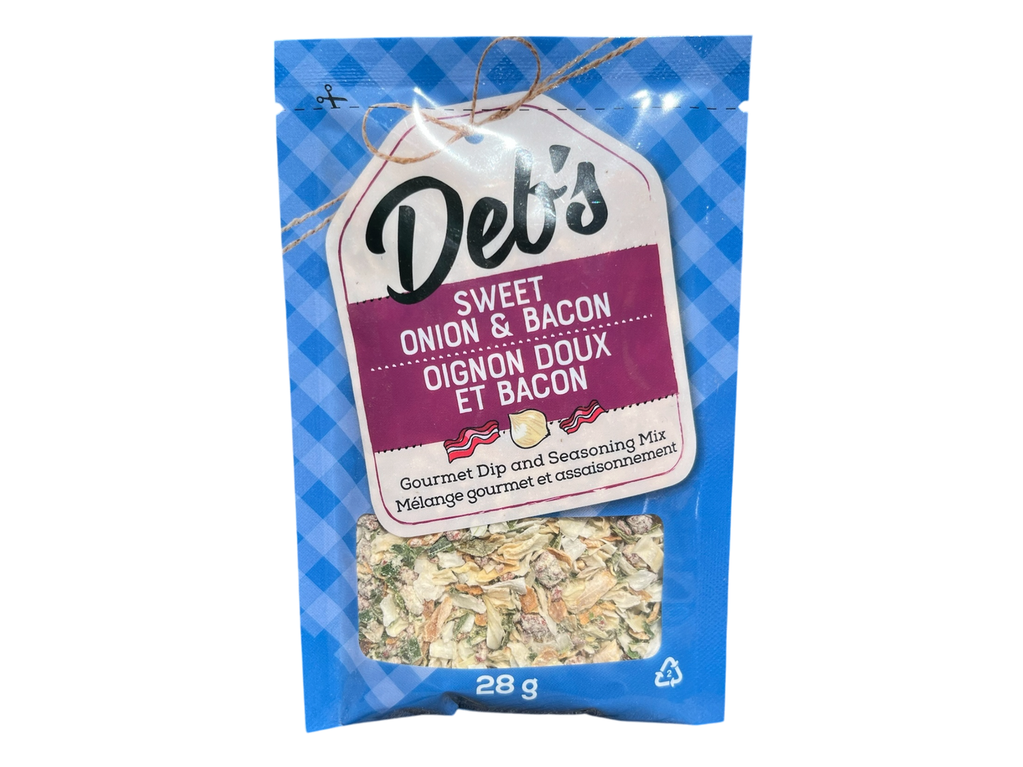Sweet Onion & Bacon Dip Mix - Deb's Dips
