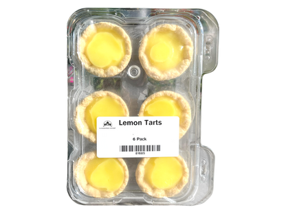 Lemon Tarts - 6 Pack - Frozen