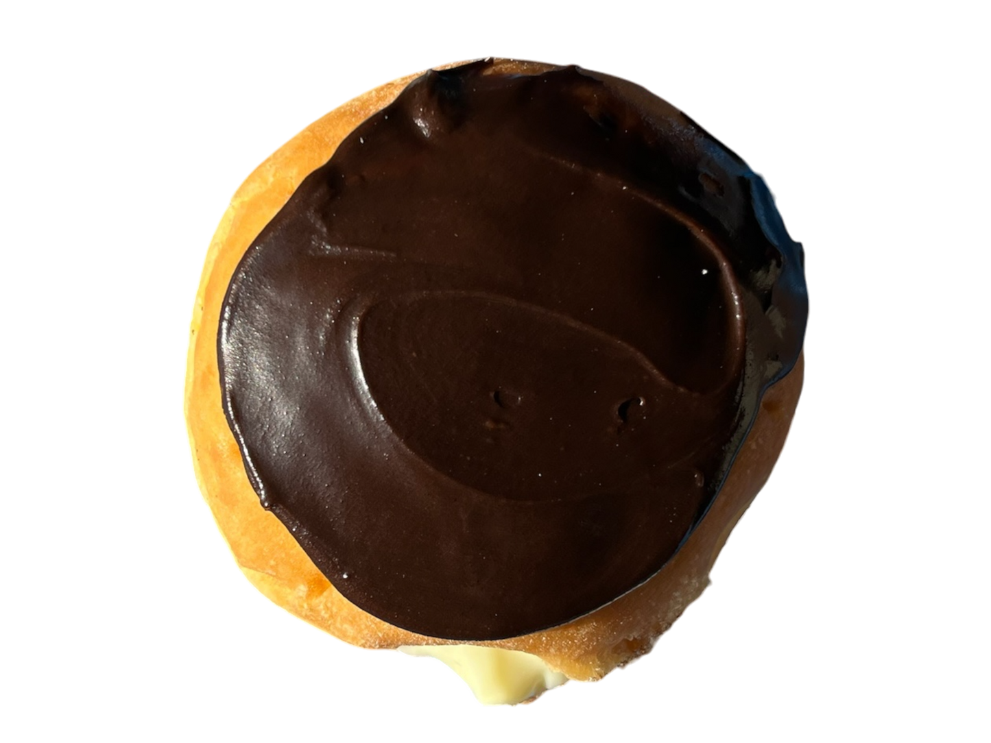 Homemade Boston Cream Donut