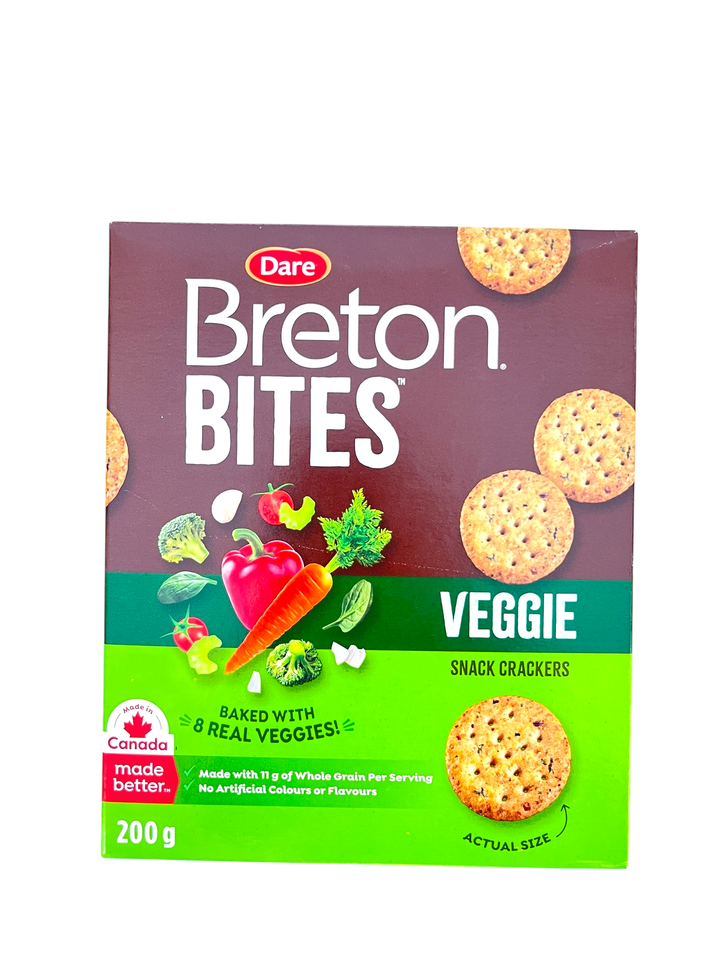 Breton Bites Veggie Crackers - 200g