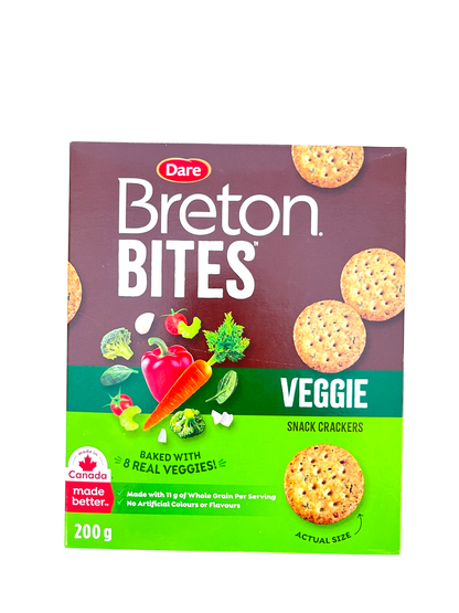Breton Bites Veggie Crackers - 200g