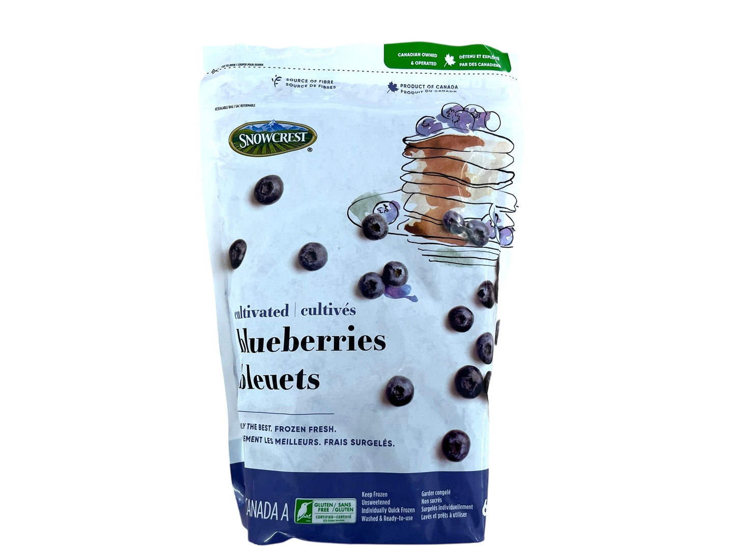 Frozen Cultivated Blueberries - 600g