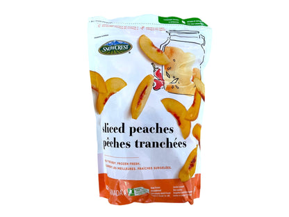 Frozen Sliced Peaches - 600g