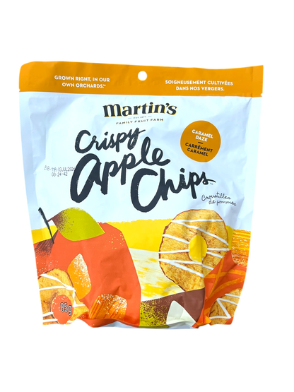 Martin's Crispy Apple Chips - Caramel Daze - 85g