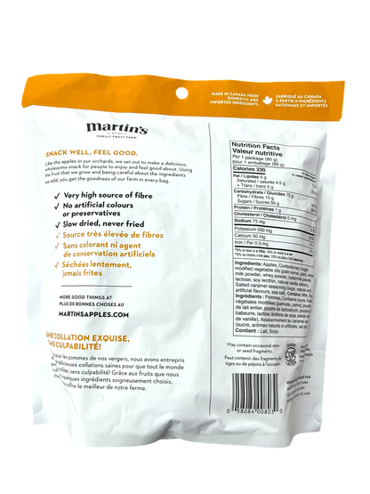 Martin's Crispy Apple Chips - Caramel Daze - 85g