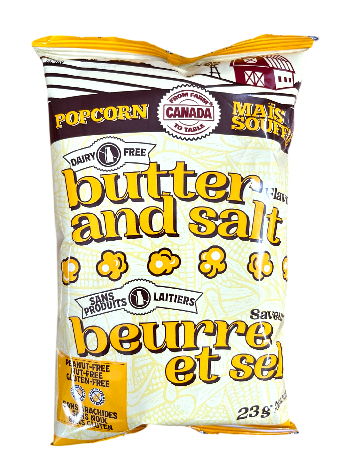 Mini Butter and Salt Popcorn 23g